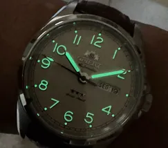 Orient 3 Estrelas Automático Elegance YN6SC006 Champanhe - imagem 8