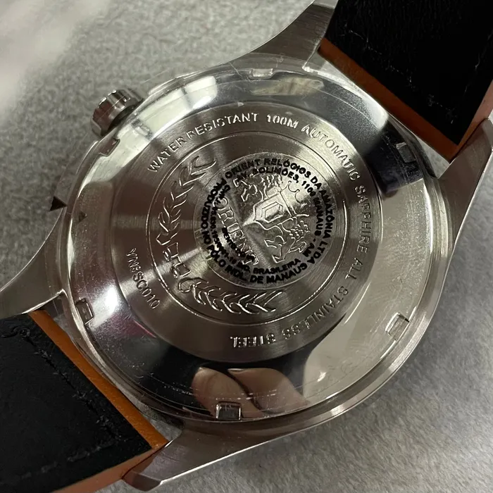 Orient 3 Estrelas Automático Sports Air Pilot YN6SC010 preto