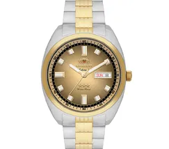 Orient 3 Estrelas Automático Heritage Dourado YN6TT004 Azul - imagem 2