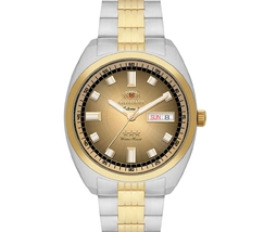 Orient 3 Estrelas Automático Heritage Dourado YN6TT004 Azul - imagem 2