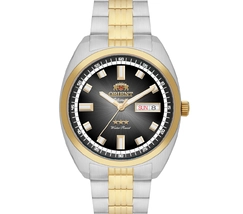 Orient 3 Estrelas Automático Heritage Dourado YN6TT004 Preto - imagem 2