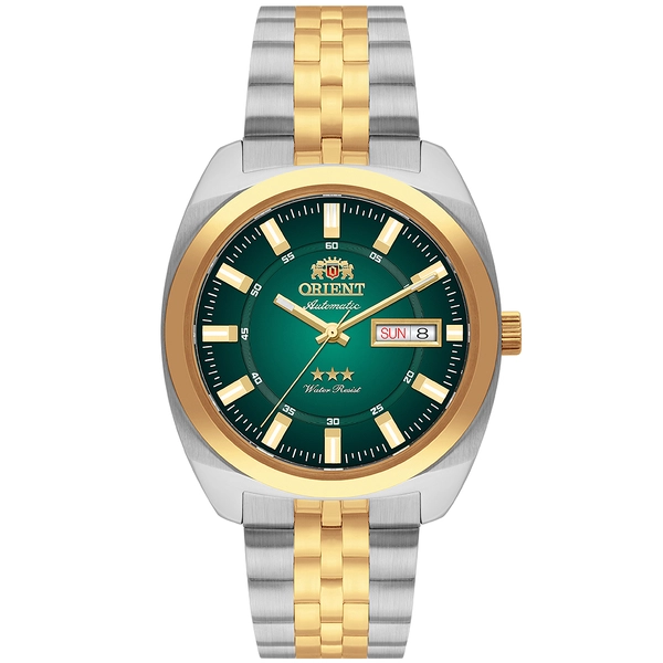 Orient 3 Estrelas Automático Heritage Misto YN6TT005 Verde