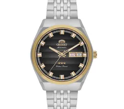Orient 3 Estrelas Automático Heritage Misto YN6TT014 Preto - imagem 2