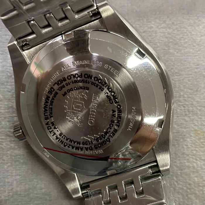 Orient 3 Estrelas Automático Heritage Misto YN6TT014 Prata