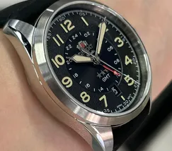 Orient 3 Estrelas GMT Automático Sports Land NH3SC017 preto - imagem 3