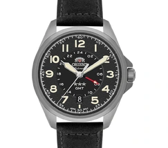 Orient 3 Estrelas GMT Automático Sports Land NH3SC017 preto - imagem 2