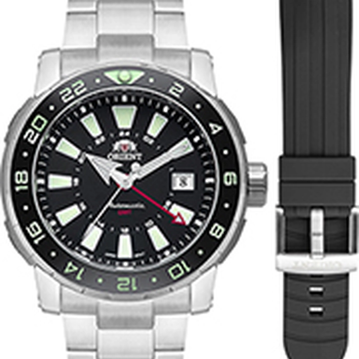 Orient Posseidon GMT Automático Diver NH3SS001 Preto