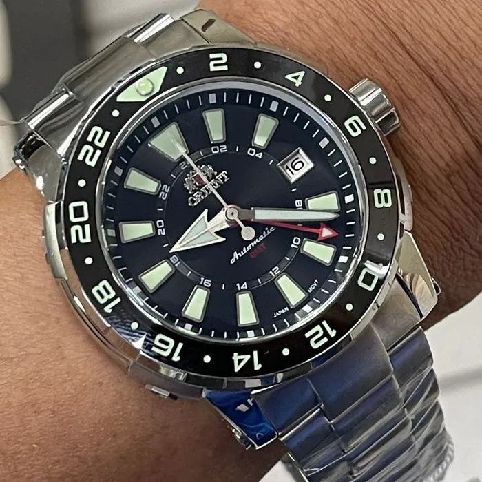 Orient Posseidon GMT Automático Diver NH3SS001 Preto