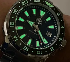 Orient Posseidon GMT Automático Diver NH3SS001 Preto - imagem 6