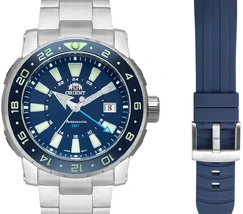 Orient Posseidon GMT Automático Diver NH3SS003 Azul - imagem 2