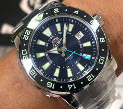 Orient Posseidon GMT Automático Diver NH3SS003 Azul - imagem 1