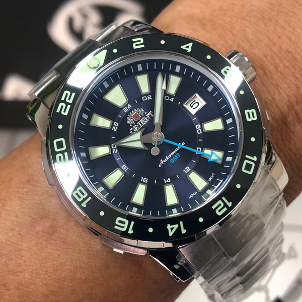 Orient Posseidon GMT Automático Diver NH3SS003 Azul