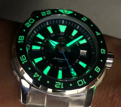 Orient Posseidon GMT Automático Diver NH3SS003 Azul - imagem 6