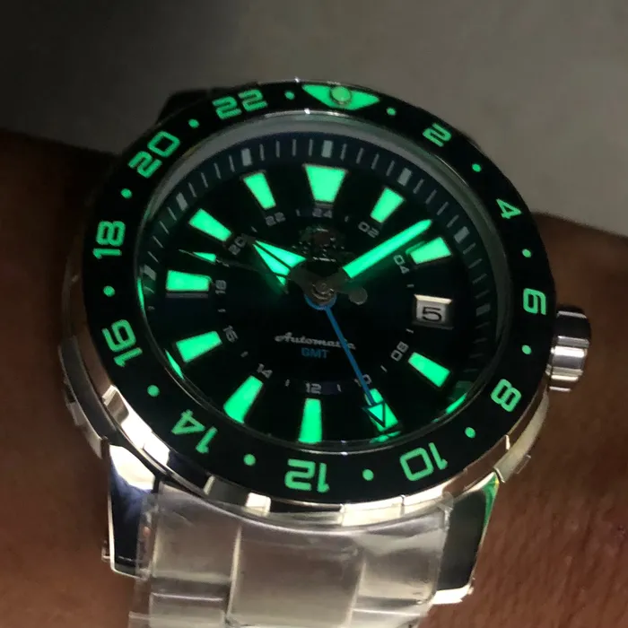 Orient Posseidon GMT Automático Diver NH3SS003 Azul