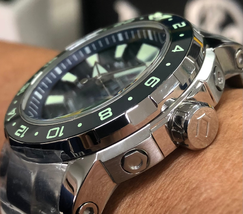 Orient Posseidon GMT Automático Diver NH3SS003 Azul - imagem 4