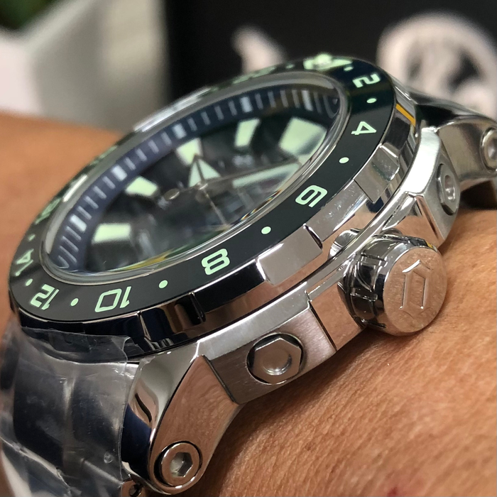 Orient Posseidon GMT Automático Diver NH3SS003 Azul