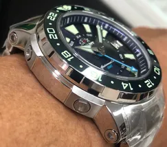 Orient Posseidon GMT Automático Diver NH3SS003 Azul - imagem 3