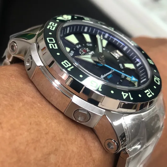 Orient Posseidon GMT Automático Diver NH3SS003 Azul