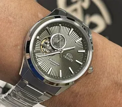 Orient Classico Automático Open heart NH3SS005 Verde - imagem 1