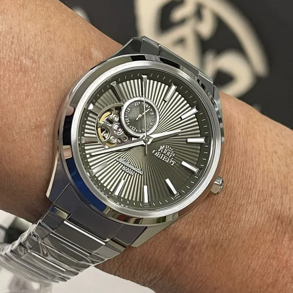 Orient Classico Automático Open heart NH3SS005 Verde