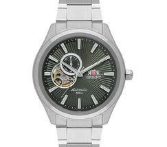 Orient Classico Automático Open heart NH3SS005 Verde - imagem 2