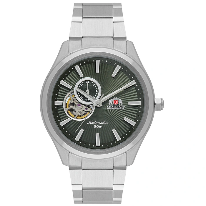 Orient Classico Automático Open heart NH3SS005 Verde