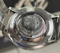 Orient Classico Automático Open heart NH3SS005 Grafite - imagem 7