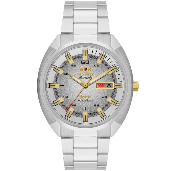 Orient 3 EStrelas Automático Classico NH3SS006 Branco