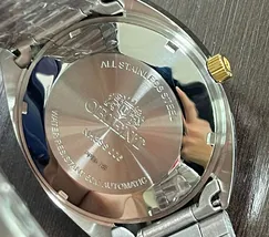 Orient 3 EStrelas Automático Classico NH3SS006 Branco - imagem 7