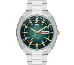 Orient 3 EStrelas Automático Classico NH3SS006 Verde - imagem 2