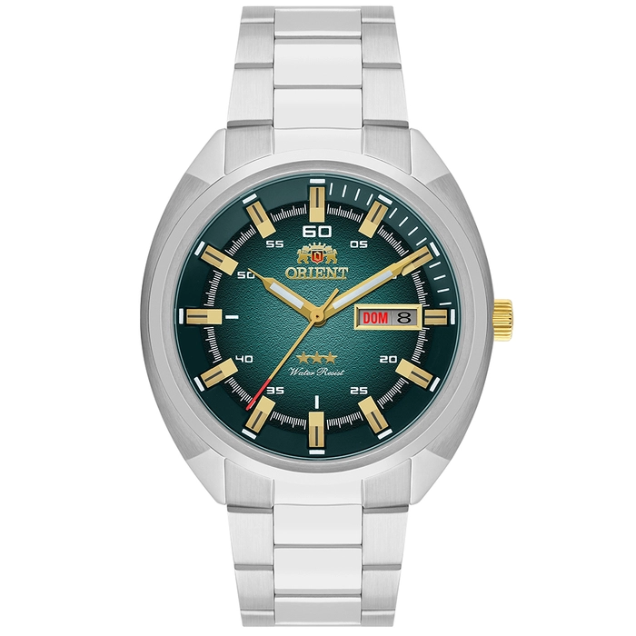 Orient 3 EStrelas Automático Classico NH3SS006 Verde