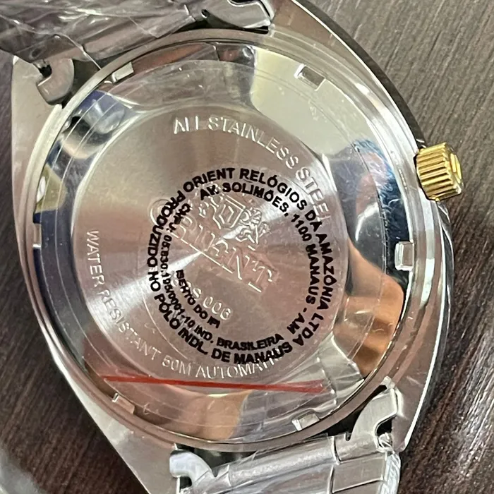 Orient 3 EStrelas Automático Classico NH3SS006 Verde