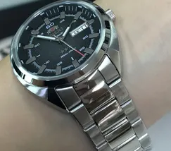 Orient 3 EStrelas Automático Classico NH3SS007 Preto - imagem 5