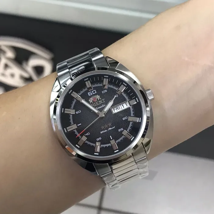 Orient 3 EStrelas Automático Classico NH3SS007 Preto