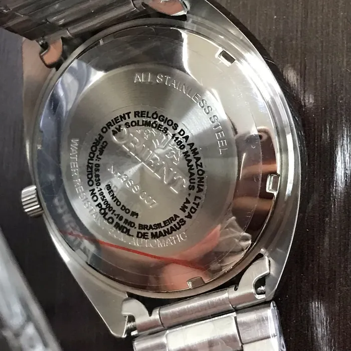 Orient 3 EStrelas Automático Classico NH3SS007 Preto