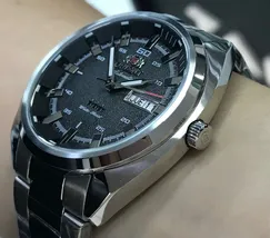 Orient 3 EStrelas Automático Classico NH3SS007 Preto - imagem 4