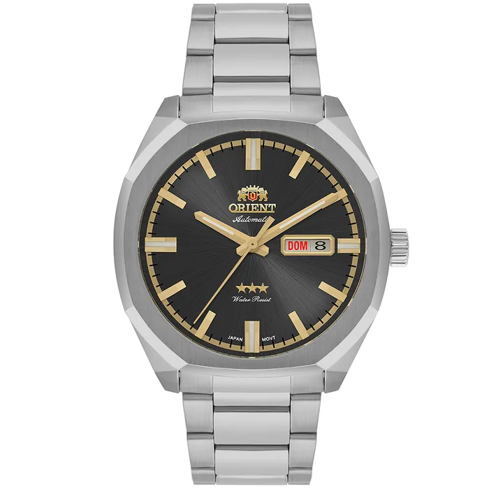 Relógio Orient 3 Estrelas Automático NH3SS008 42mm | Taniguchi Relógios