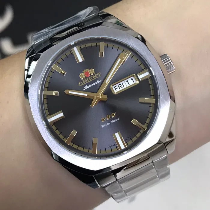 Relógio Orient 3 Estrelas Automático NH3SS008 42mm | Taniguchi Relógios
