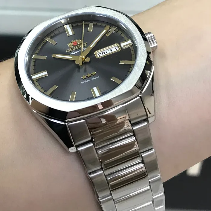 Relógio Orient 3 Estrelas Automático NH3SS008 42mm | Taniguchi Relógios