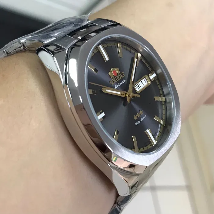 Relógio Orient 3 Estrelas Automático NH3SS008 42mm | Taniguchi Relógios