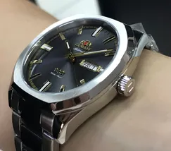 Orient 3 EStrelas Automático Classico NH3SS008 Preto - imagem 5