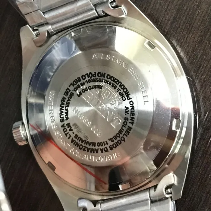 Relógio Orient 3 Estrelas Automático NH3SS008 42mm | Taniguchi Relógios