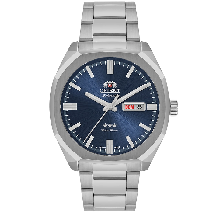 Orient 3 EStrelas Automático Classico NH3SS008 Azul