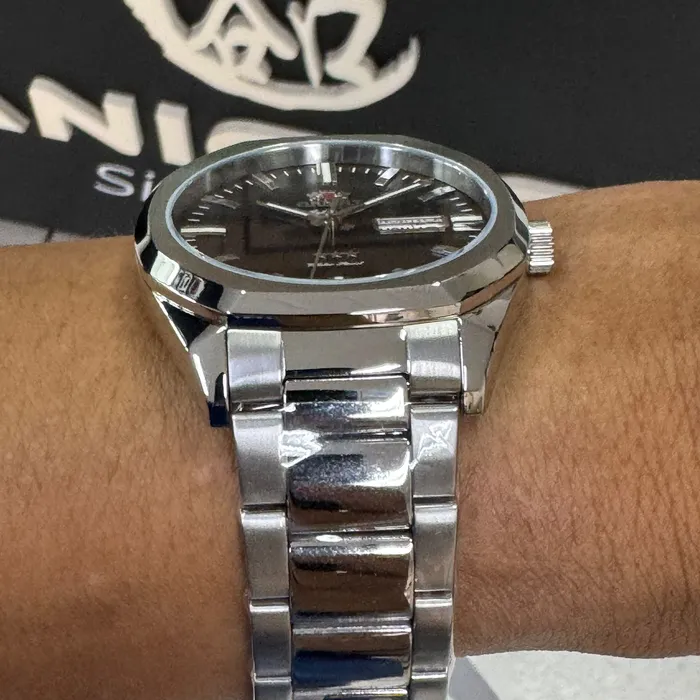 Relógio Orient 3 Estrelas Automático NH3SS008 42mm | Taniguchi Relógios
