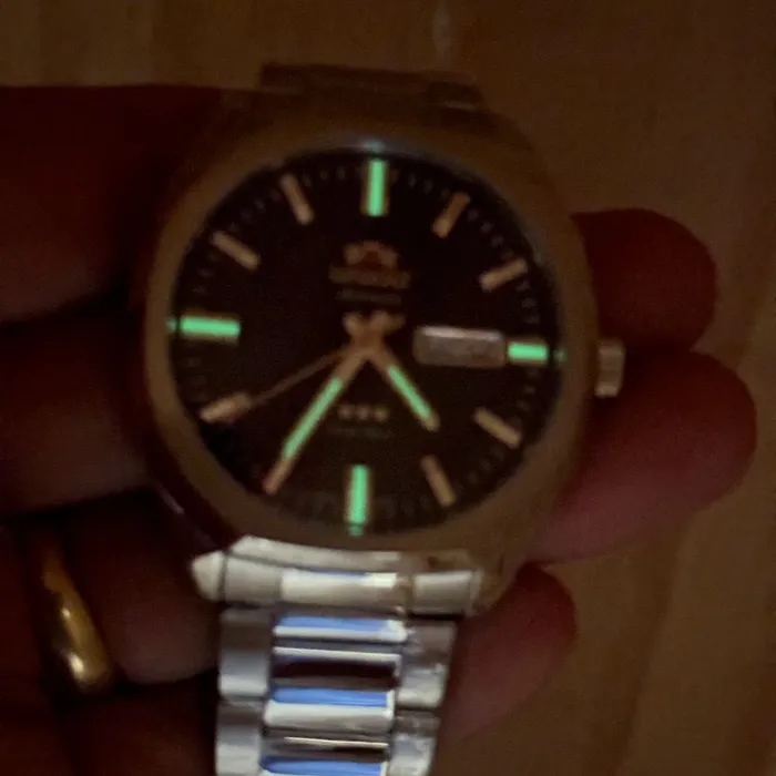 Orient 3 EStrelas Automático Classico NH3SS008 Azul