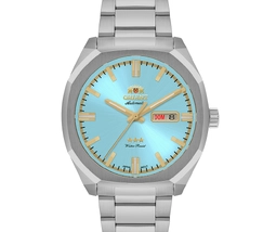 Orient 3 EStrelas Automático Classico NH3SS008 Azul Celeste - imagem 2