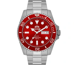 Orient 3 EStrelas Automático Sports (submariner) NH3SS009 vermelho - imagem 2
