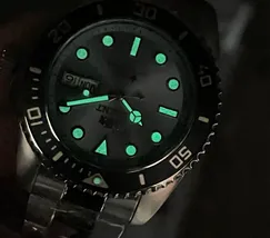 Orient 3 EStrelas Automático Sports (submariner) NH3SS010 azul celeste - imagem 7