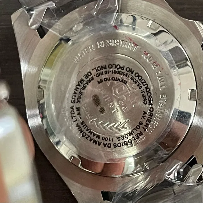 Orient 3 EStrelas Automático Sports (submariner) NH3SS011 amarelo