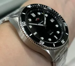 Orient 3 Estrelas Automático Sports Sea NH3SS016 preto - imagem 3